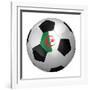 Algerian Soccer Ball-badboo-Framed Art Print