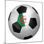 Algerian Soccer Ball-badboo-Mounted Art Print