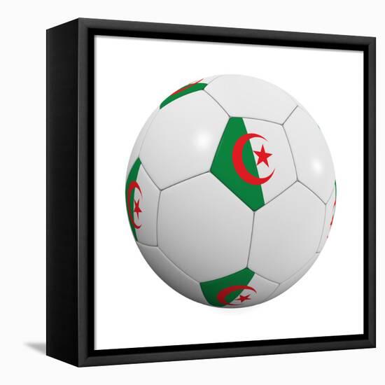 Algerian Soccer Ball-badboo-Framed Stretched Canvas