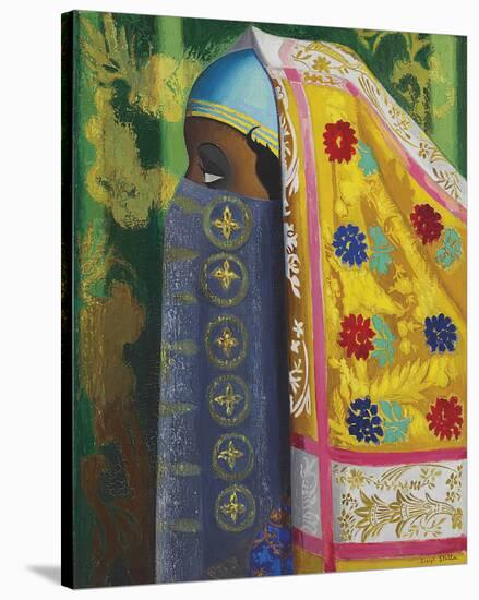 Algerian Woman-Joseph Stella-Stretched Canvas