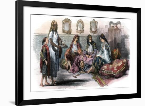 Algerian Women, 1857-null-Framed Giclee Print