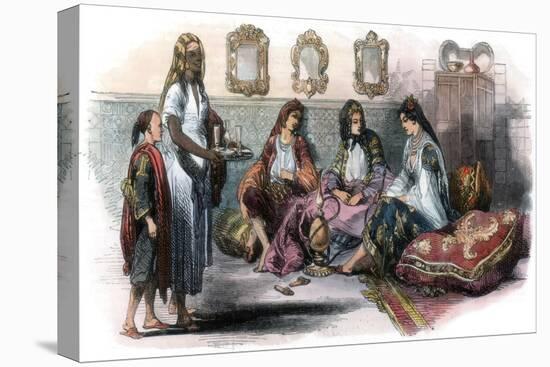 Algerian Women, 1857-null-Stretched Canvas