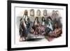 Algerian Women, 1857-null-Framed Premium Giclee Print