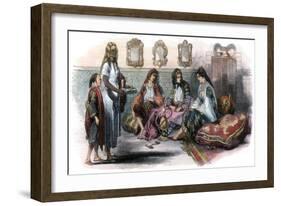 Algerian Women, 1857-null-Framed Giclee Print
