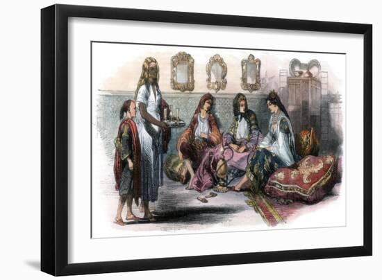 Algerian Women, 1857-null-Framed Giclee Print