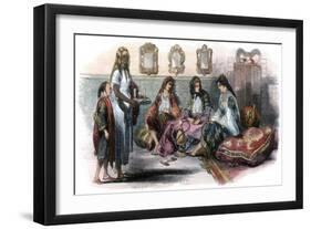 Algerian Women, 1857-null-Framed Giclee Print