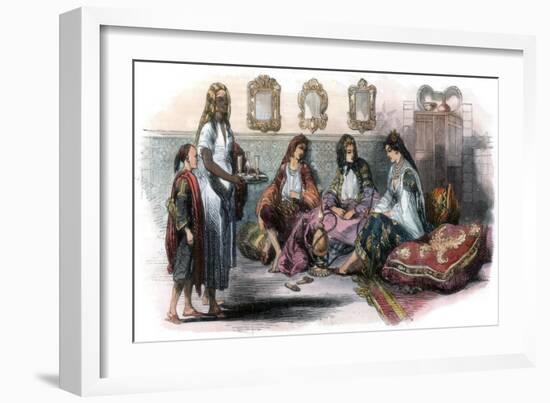 Algerian Women, 1857-null-Framed Giclee Print