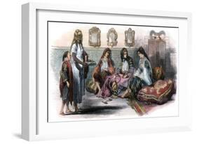 Algerian Women, 1857-null-Framed Giclee Print