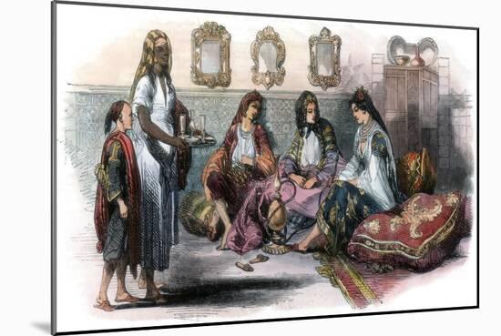 Algerian Women, 1857-null-Mounted Giclee Print