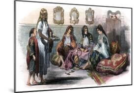 Algerian Women, 1857-null-Mounted Giclee Print