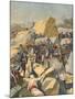 Algerians Attack French-null-Mounted Art Print