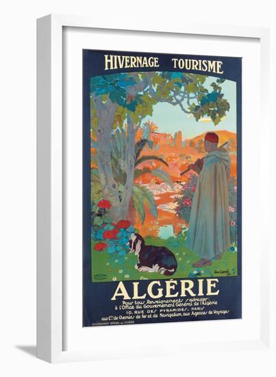 Algerie, 1921-Leon Georges Carre-Framed Giclee Print