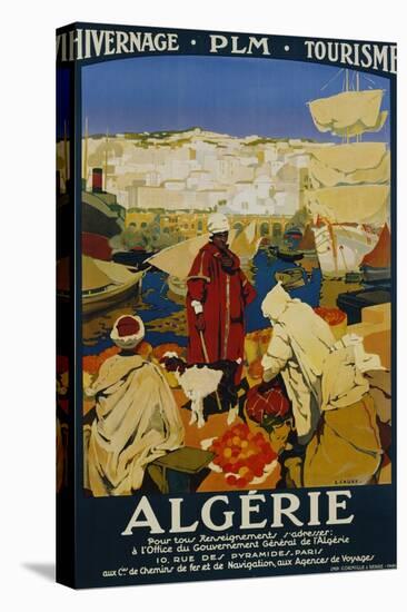 Algerie Poster-Leon Cauvy-Stretched Canvas