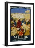 Algerie Poster-Leon Cauvy-Framed Giclee Print