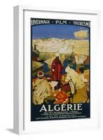 Algerie Poster-Leon Cauvy-Framed Giclee Print