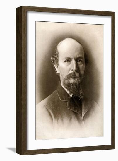Algernon Charles Swinburne, Victorian Era English Poet, 1909-Elliott & Fry-Framed Giclee Print