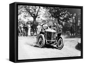 Algernon Guinness Driving a Minerva in the Circuit Des Ardennes, 1907-null-Framed Stretched Canvas