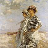 Mrs Talmage and a Friend, 1916-Algernon Mayow Talmage-Stretched Canvas