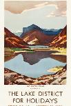 The Lake District for Holidays, circa 1930 Vintage Travel Poster-Algernon Mayow Talmage-Giclee Print