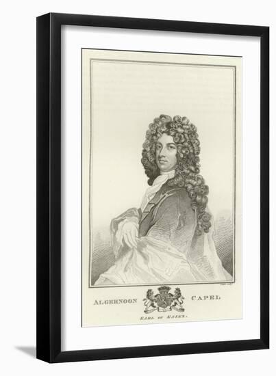 Algernoon Capel, Earl of Essex-Godfrey Kneller-Framed Giclee Print