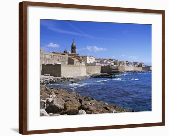 Alghero, Sardinia, Italy, Mediterranean-John Miller-Framed Photographic Print