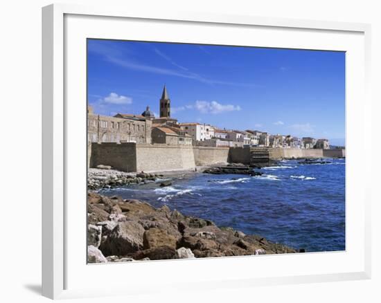 Alghero, Sardinia, Italy, Mediterranean-John Miller-Framed Photographic Print