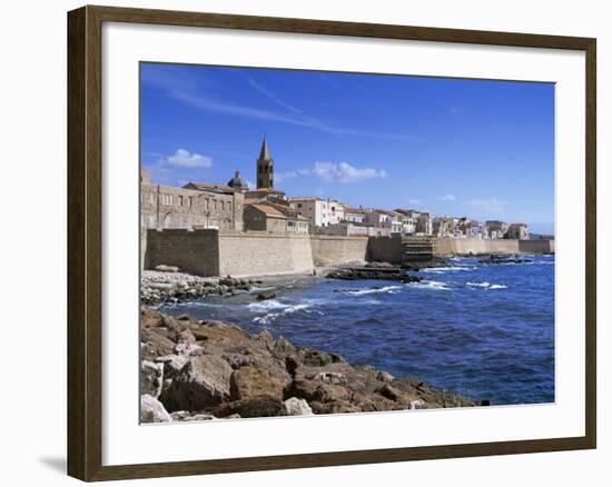 Alghero, Sardinia, Italy, Mediterranean-John Miller-Framed Photographic Print