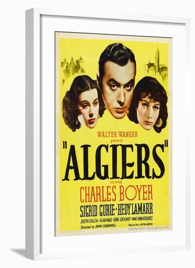 Algiers, 1938-null-Framed Art Print