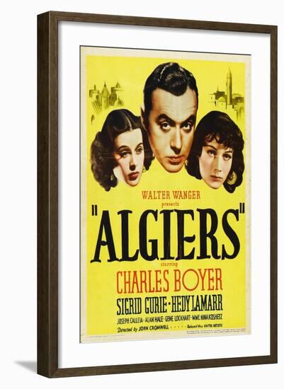 Algiers, 1938-null-Framed Art Print