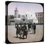 Algiers (Algeria), the Mosque Djemaa Djedid and the Statue of Duke of Orlêans, Algiers (Algeria)-Leon, Levy et Fils-Stretched Canvas