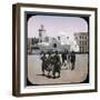 Algiers (Algeria), the Mosque Djemaa Djedid and the Statue of Duke of Orlêans, Algiers (Algeria)-Leon, Levy et Fils-Framed Photographic Print