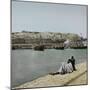 Algiers (Algeria), the Port and the City-Leon, Levy et Fils-Mounted Photographic Print