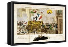 Algiers and Louis Philippe, French Revolution of 1830-null-Framed Stretched Canvas