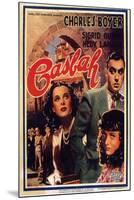 Algiers, Belgian Movie Poster, 1938-null-Mounted Art Print