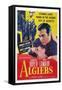 Algiers, from Left: Hedy Lamarr, Charles Boyer, 1938-null-Framed Stretched Canvas