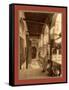 Algiers Gallery, a Moorish House-Etienne & Louis Antonin Neurdein-Framed Stretched Canvas