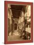 Algiers Gallery, a Moorish House-Etienne & Louis Antonin Neurdein-Stretched Canvas