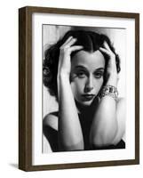 Algiers, Hedy Lamarr, 1938-null-Framed Photo