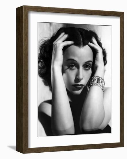 Algiers, Hedy Lamarr, 1938-null-Framed Photo