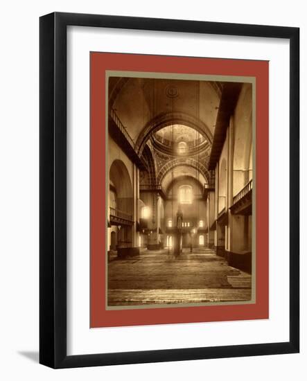 Algiers, Interior, El-Djedid Mosque-Etienne & Louis Antonin Neurdein-Framed Giclee Print