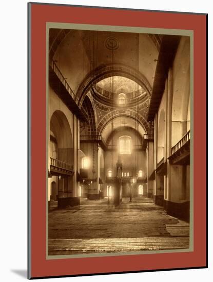 Algiers, Interior, El-Djedid Mosque-Etienne & Louis Antonin Neurdein-Mounted Giclee Print