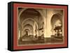 Algiers, Interior, El-Kebir Mosque-Etienne & Louis Antonin Neurdein-Framed Stretched Canvas