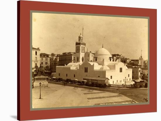 Algiers Mosque El-Djedid-Etienne & Louis Antonin Neurdein-Stretched Canvas