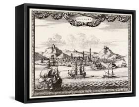 Algiers, Port C1700-Carel Allard-Framed Stretched Canvas