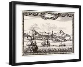 Algiers, Port C1700-Carel Allard-Framed Art Print