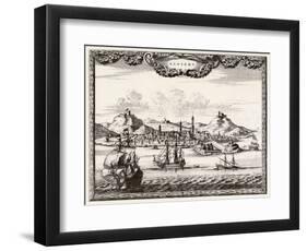 Algiers, Port C1700-Carel Allard-Framed Art Print