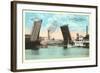 Algoma Street Bridge, Oshkosh-null-Framed Art Print