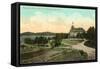 Algonquin Hotel, Lower Saranac Lake, New York-null-Framed Stretched Canvas