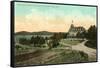 Algonquin Hotel, Lower Saranac Lake, New York-null-Framed Stretched Canvas