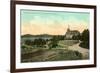 Algonquin Hotel, Lower Saranac Lake, New York-null-Framed Premium Giclee Print